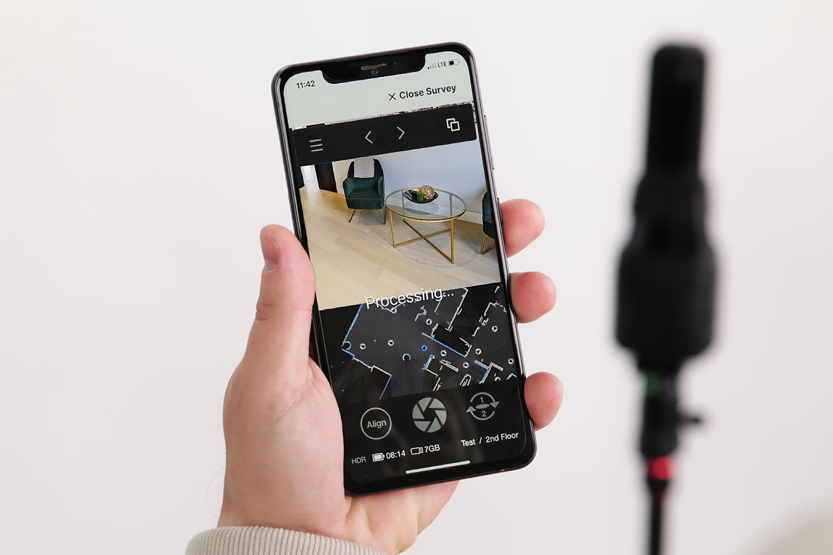 photo - PLANIX App in use